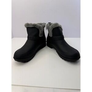 JBU Women's Finland Booties Boots Black  Size 6M NWT/BOX